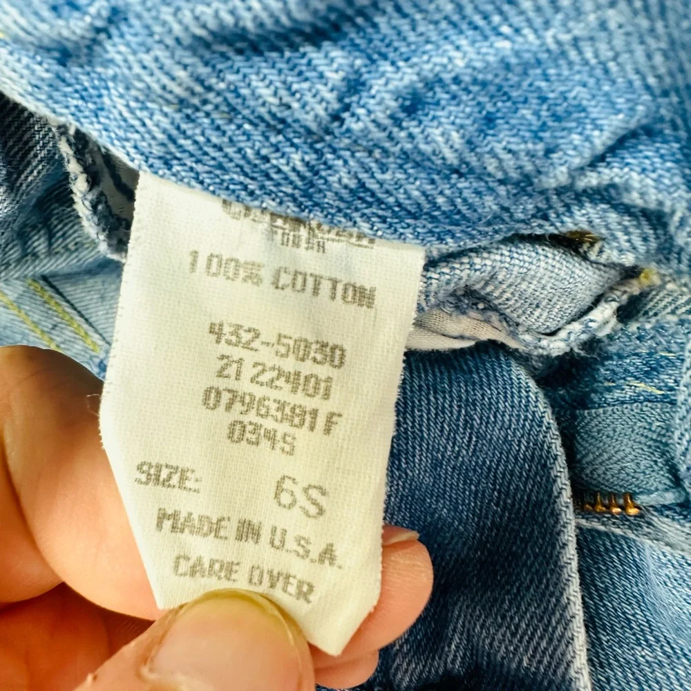 Vintage Osh Kosh B’gosh Boys Kids Denim Jeans Size‎ 6 S Blue 90s Y2K